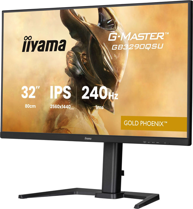 EAN 4948570124510 - iiyama G-MASTER GB3290QSU-B1 pantalla para PC 80 cm (31.5") 2560 x 1440 Pixeles 2K Ultra HD LED Negro imagen 8