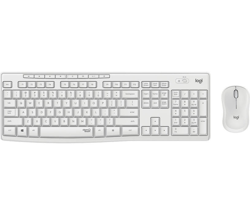 EAN 5099206092549 - Logitech 920-009819 teclado Ratón incluido Oficina USB QWERTZ Alemán Blanco imagen 1