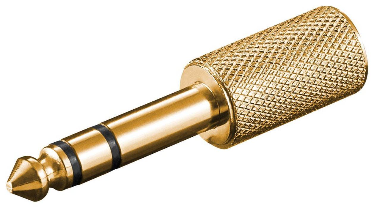 EAN 4040849110627 - Goobay 11062 cambiador de género para cable 3.5mm 6.35mm Oro imagen 1
