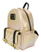 EAN 0671803530416 - Loungefly 50th Anniversary mochila City backpack Oro Cuero vegano imagen 2