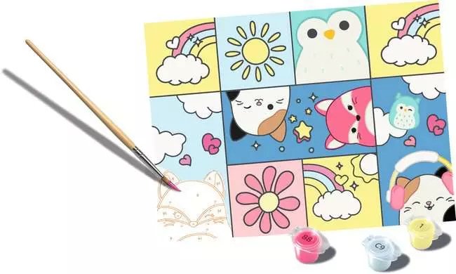 EAN 4005556237272 - Ravensburger CreArt - MNZ - Squishmallows imagen 3