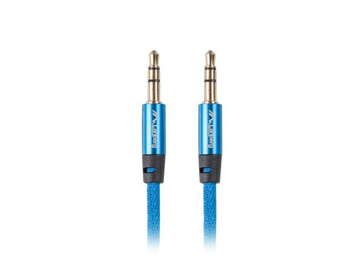 EAN 5901969416282 - Lanberg CA-MJMJ-10CU-0020-BL cable de audio 2 m 3,5mm Azul imagen 1