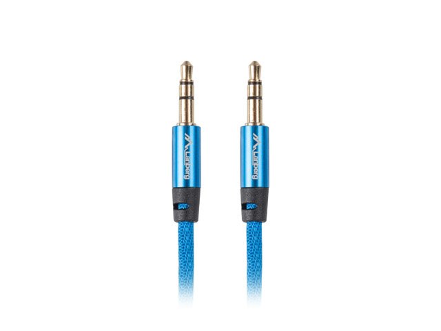 EAN 5901969416282 - Lanberg CA-MJMJ-10CU-0020-BL cable de audio 2 m 3,5mm Azul imagen 1