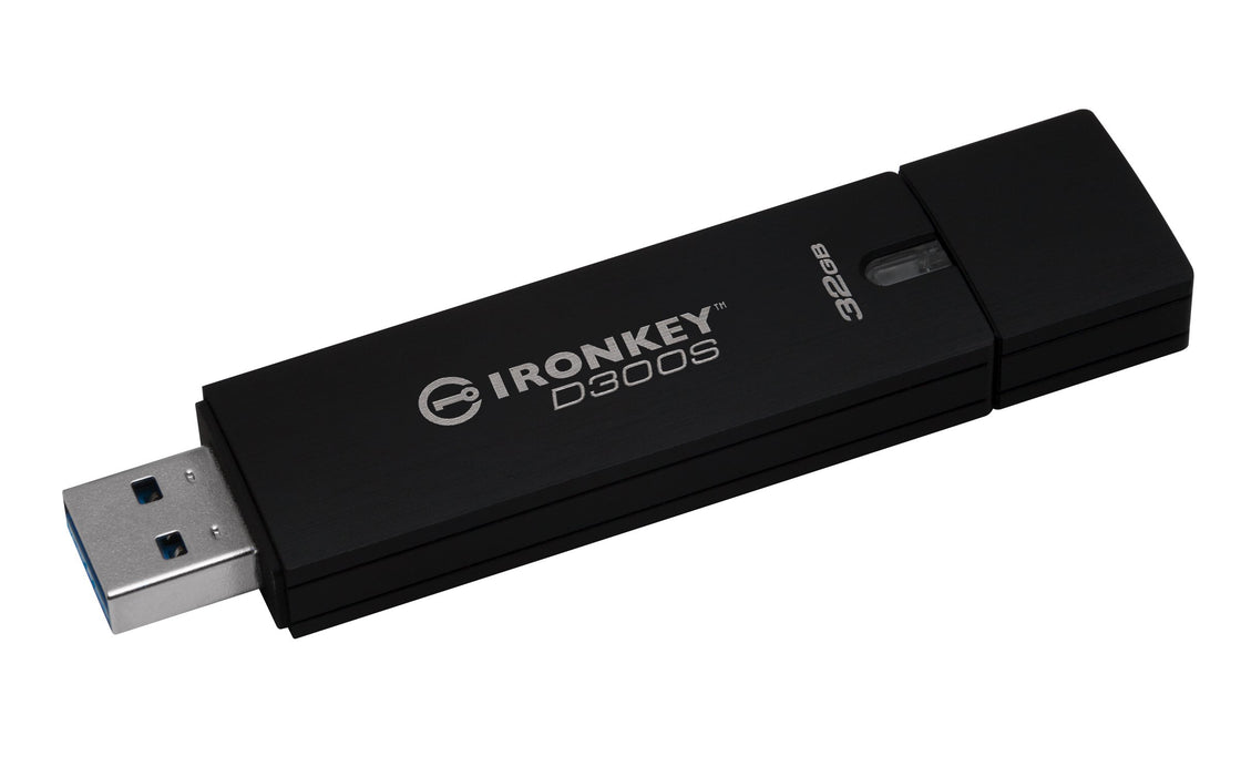 EAN 0740617287592 - Kingston Technology IronKey D300S unidad flash USB 32 GB USB tipo A 3.2 Gen 1 (3.1 Gen 1) Negro imagen 5