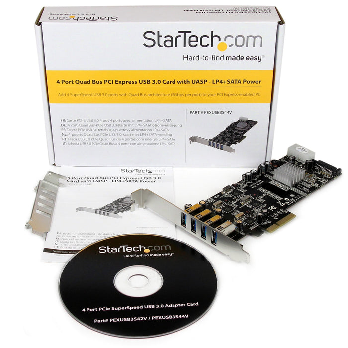EAN 0065030854627 - StarTech.com PEXUSB3S44V tarjeta y adaptador de interfaz Interno USB 3.2 Gen 1 (3.1 Gen 1) imagen 7