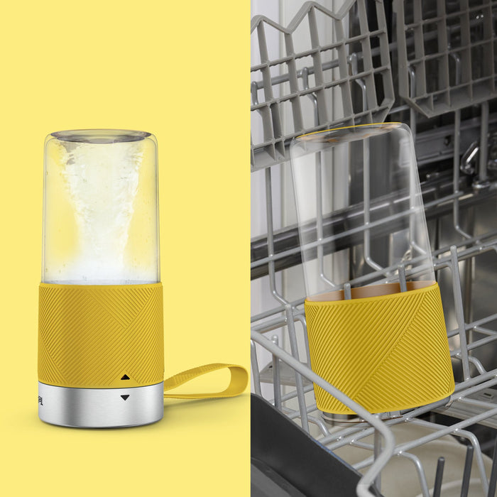 EAN 3016661178122 - Tefal Lightmix BL1C0230 licuadora 0,3 L Batidora de vaso portátil Acero inoxidable, Transparente, Amarill imagen 10