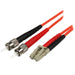 EAN 0065030849739 - StarTech.com 50FIBLCST1 Cable de fibra óptica e InfiniBand Naranja imagen 1