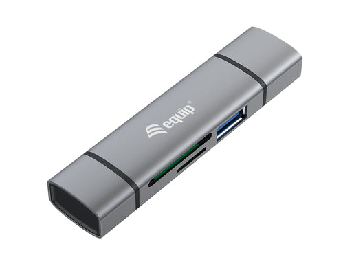 EAN 4015867227237 - Equip 245460 lector de tarjeta USB 3.2 Gen 1 (3.1 Gen 1) Type-A/Type-C Gris imagen 2