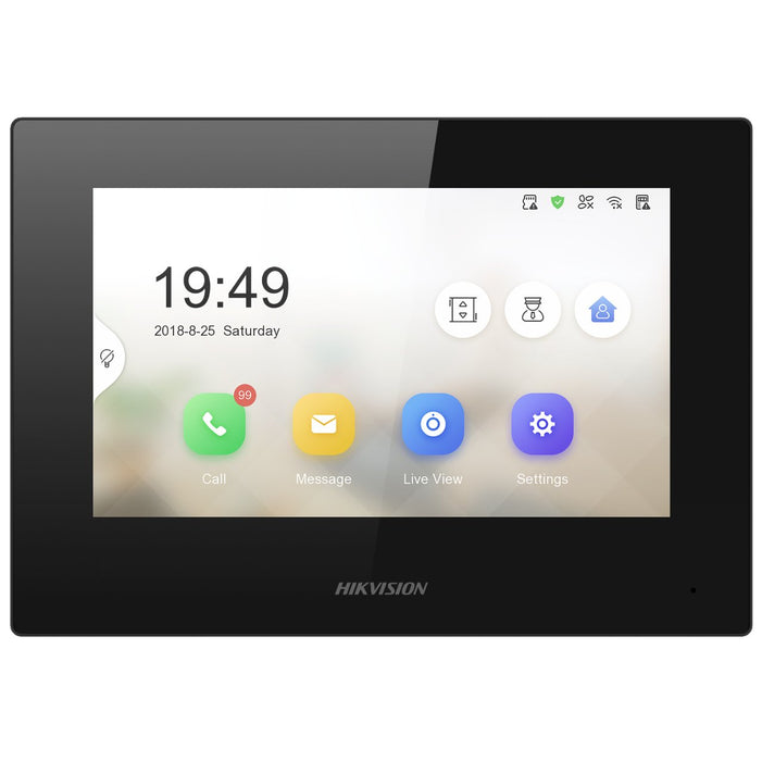 EAN 6931847163662 - Hikvision DS-KH6320-LE1(B) sistema de intercomunicación de video 17,8 cm (7") Negro imagen 1