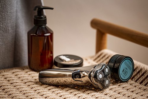 EAN 5902934835664 - Camry Premium CR 2925 afeitadora Máquina de afeitar de rotación Recortadora Gris imagen 12