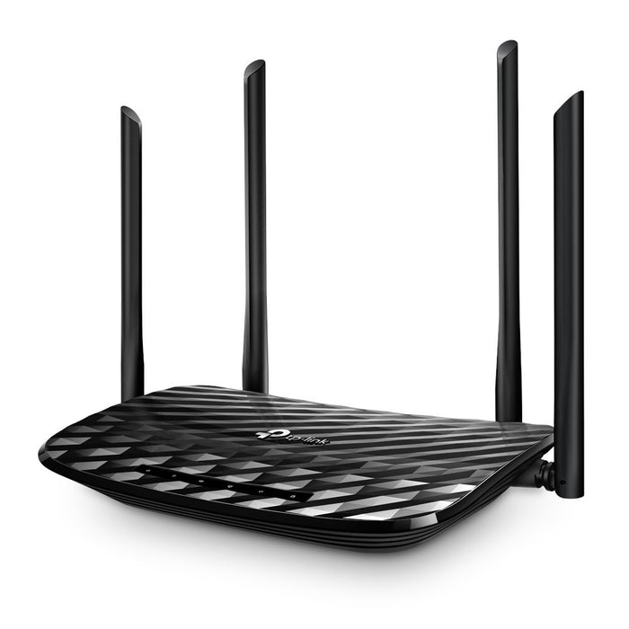 EAN 6935364086169 - TP-Link AC1200 router inalámbrico Gigabit Ethernet Doble banda (2,4 GHz / 5 GHz) Negro imagen 1