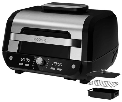 EAN 8435484049504 - Cecotec Cecofry FireDome 8000 Pro Sencillo 8 L Independiente 1700 W Freidora de aire caliente Negro, Acer imagen 1