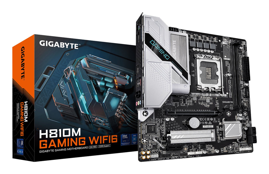 EAN 4719331869090 - GIGABYTE H810M GAMING WIFI6 placa base Intel H810 LGA 1851 (Socket V1) micro ATX imagen 1