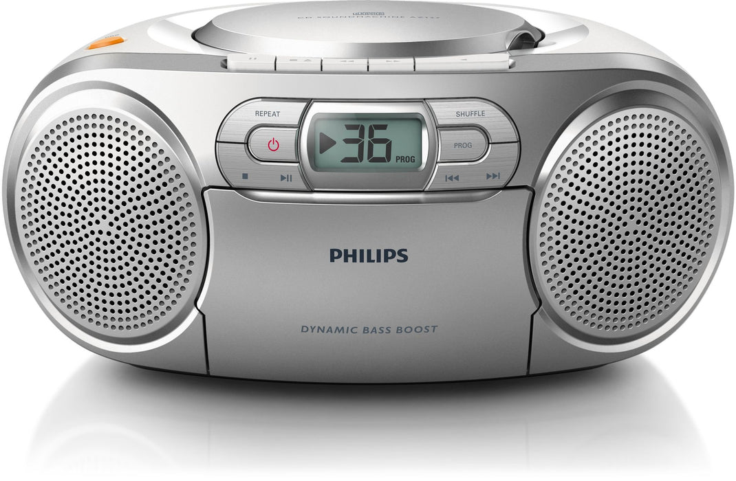 EAN 8712581660192 - Philips AZ127/12 reproductor de CD Reproductor de CD portátil Gris imagen 3
