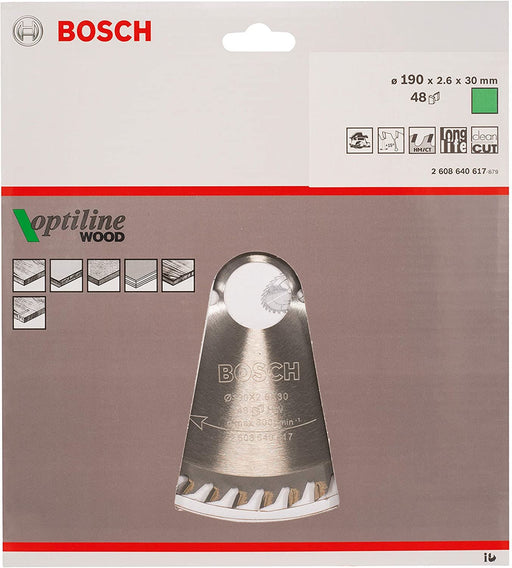 EAN 3165140194112 - Bosch ‎2608640617 hoja de sierra circular 19 cm 1 pieza(s) imagen 2