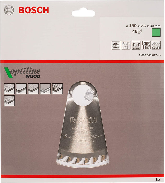 EAN 3165140194112 - Bosch ‎2608640617 hoja de sierra circular 19 cm 1 pieza(s) imagen 2