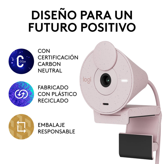 EAN 5099206104952 - Logitech 960-001448 cámara web 2 MP 1920 x 1080 Pixeles USB-C Rosa imagen 13