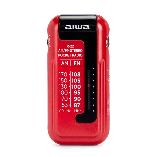 EAN 8435256896954 - Aiwa R-22RD radio Personal Analógica Rojo imagen 1