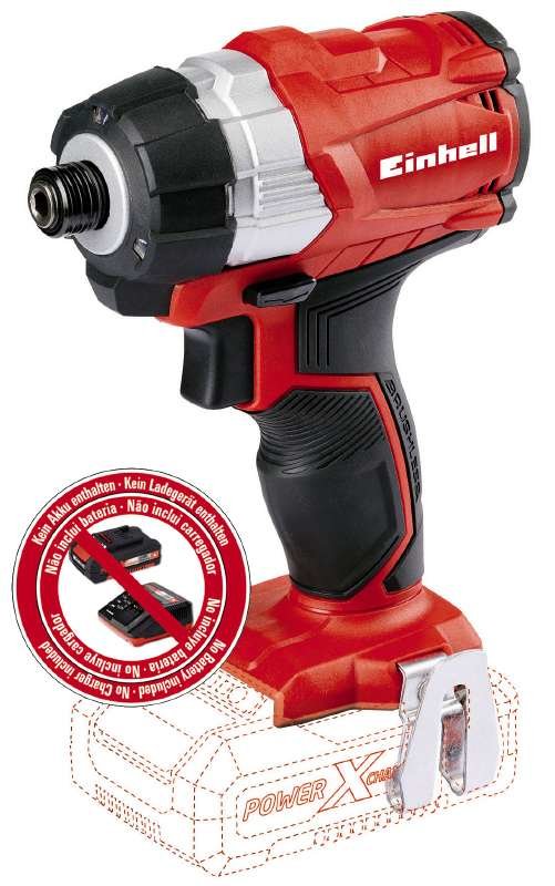 EAN 4006825613971 - Einhell TE-CI 18 Li 1/4" 2900 RPM 180 Nm Negro, Rojo imagen 1