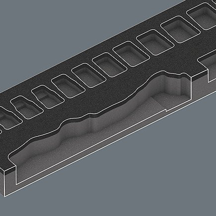 EAN 4013288225306 - Wera 05150111001 llave de carraca 23 pieza(s) Negro, Verde imagen 2