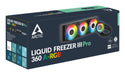 EAN 4895265000256 - ARCTIC Liquid Freezer III Pro 360 A-RGB Procesador Kit de refrigeración líquida 12 cm Negro 1 pieza(s) imagen 6
