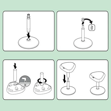 EAN 4002432138401 - Leitz 65440085 silla de oficina y de ordenador Asiento acolchado imagen 9