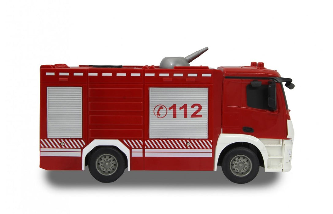EAN 4042774458621 - Jamara Fire fighter TLF Mercedes-Benz Antos modelo controlado por radio Camión de bomberos Motor eléctric imagen 8
