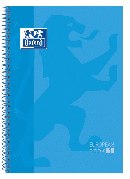 EAN 8412771002831 - Oxford Europeanbook 1 cuaderno y block A4+ 80 hojas Azul imagen 1