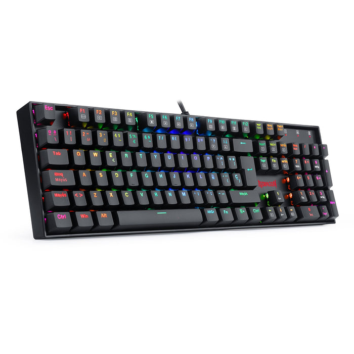 EAN 6950376777034 - REDRAGON K551RGB-1-SPS teclado Juego USB QWERTY Español Negro imagen 3
