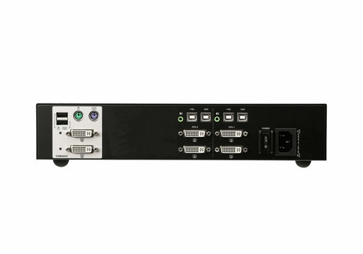 EAN 4719264646638 - ATEN CS1142D interruptor KVM Negro imagen 2
