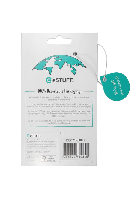 EAN 5704174859840 - eSTUFF ES67120008 funda para teléfono móvil 17 cm (6.7") Negro imagen 3