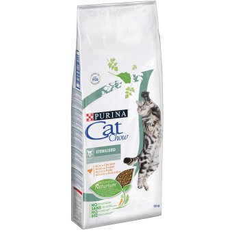 EAN 7613032233396 - Purina CAT CHOW STERILISED alimento seco para gatos 1,5 kg Adulto Pollo imagen 1