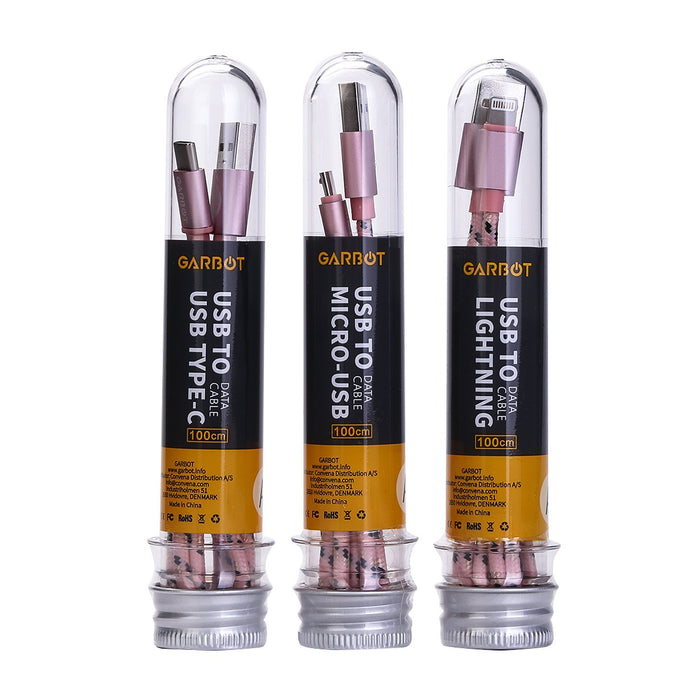 EAN 5714590003765 - Garbot C-05-10196 cable USB 1 m USB A Micro-USB B Rosa imagen 3