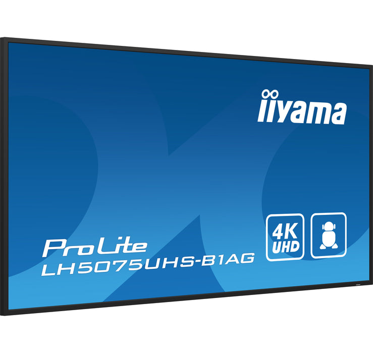 EAN 4948570123452 - iiyama LH5075UHS-B1AG pantalla de señalización Pantalla plana para señalización digital 125,7 cm (49.5")  imagen 14