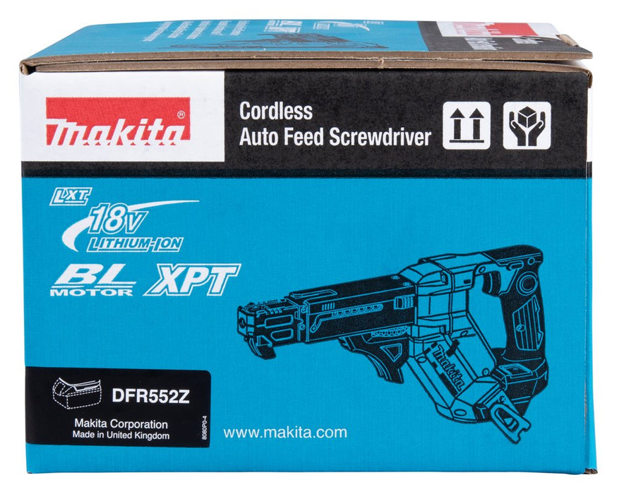 EAN 0197050003959 - Makita DFR552Z destornillador eléctrico y llave de impacto 4500 RPM Negro, Azul imagen 19