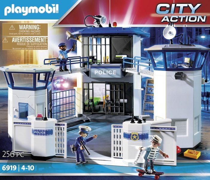 EAN 4008789069191 - Playmobil City Action Police Headquarters with Prison imagen 12