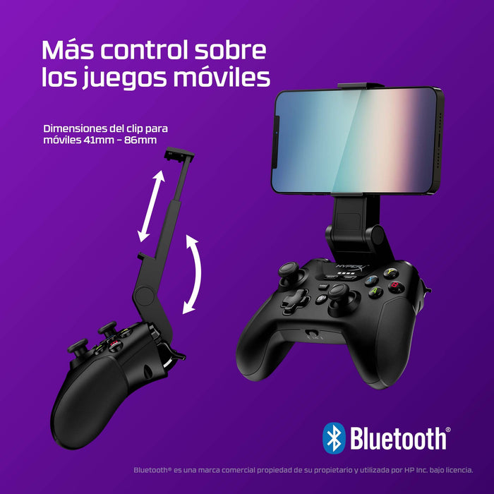 EAN 196188708859 - HyperX Clutch - Wireless Gaming Controller (Black) - Mobile, PC USB Gamepad Android imagen 14