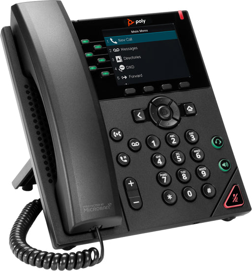 EAN 0196188445402 - Poly VVX 350 6-Line IP Phone and PoE-enabled teléfono IP Negro LED imagen 2
