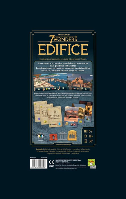 EAN 5425016926628 - Asmodee 7 Wonders Edifice Expansión de juego de cartas Simulación económica imagen 5