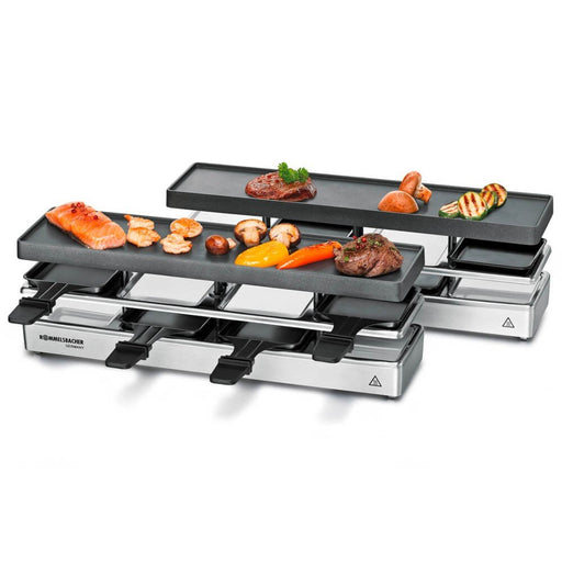 EAN 4001797239501 - Rommelsbacher RC 1600 parrilla de interior 8 personas(s) 795 W Negro, Plata imagen 1