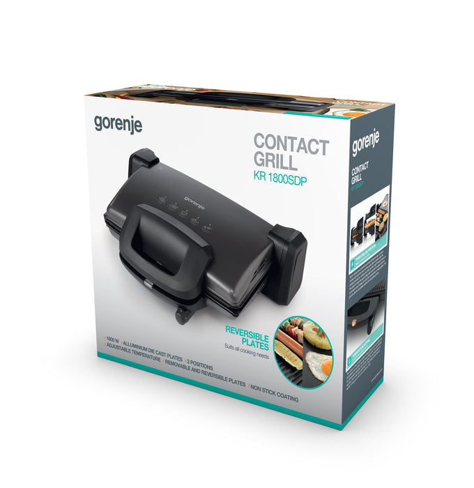 EAN 3838782070037 - Gorenje KR1800SDP parrilla eléctrica de contacto imagen 4