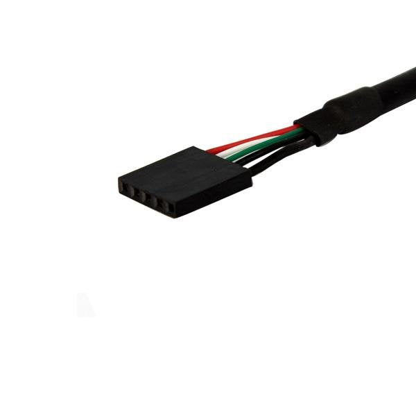 EAN 0065030852081 - StarTech.com USBPNLAFHD3 cable USB 0,9 m Negro imagen 3
