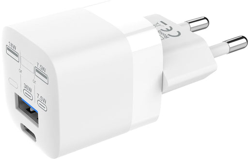 EAN 1179416800005 - Vision TC-PUSBEU/30 cargador de dispositivo móvil Portátil, Smartphone, Tableta Blanco Corriente alterna  imagen 1