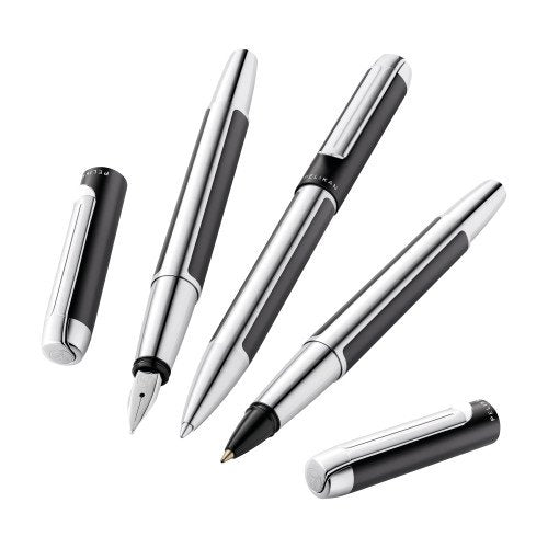 EAN 4012700822628 - Pelikan Pura P40 pluma estilográfica Sistema de carga por cartucho Antracita, Acero satinado 1 pieza(s) imagen 12