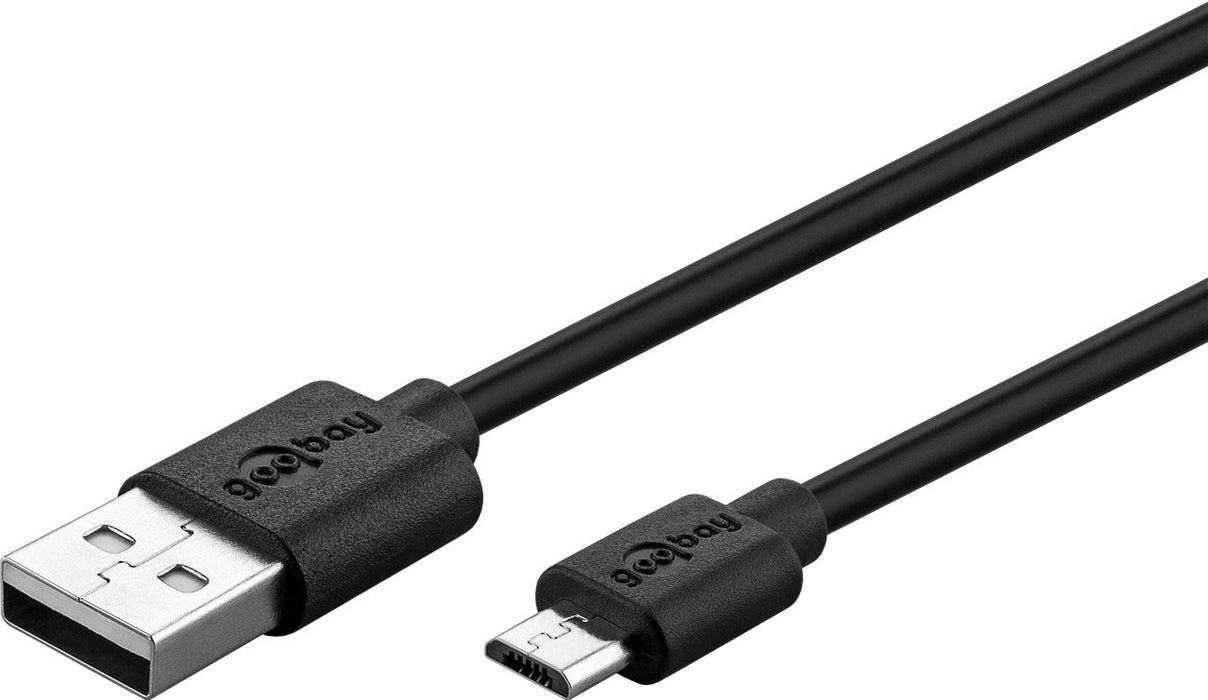 EAN 4040849468001 - Goobay 46800 cable USB USB 2.0 1 m USB A USB B Negro imagen 3