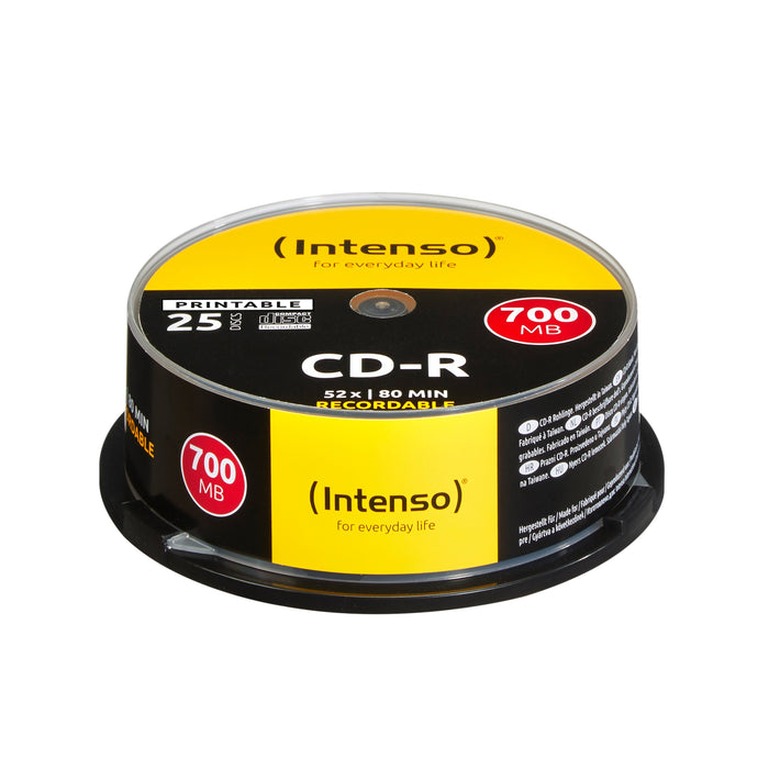 EAN 4034303004126 - Intenso CD-R 700MB 52x 25 pieza(s) imagen 1