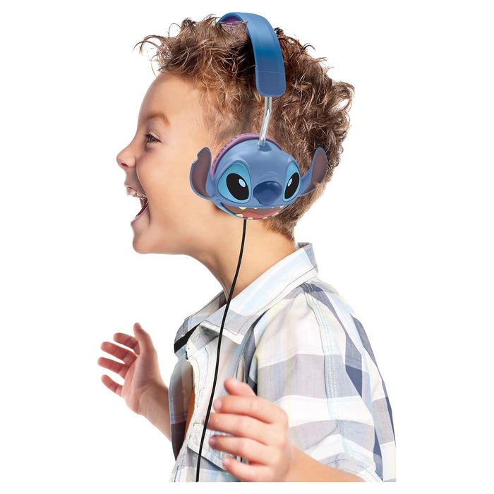 EAN 3380743104690 - Lexibook Disney Stitch HP015D auricular y casco Auriculares Alámbrico Diadema Música Multicolor imagen 8
