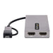 EAN 0065030894012 - StarTech.com 107B-USB-HDMI Adaptador gráfico USB 3840 x 2160 Pixeles Gris imagen 3