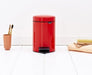 EAN 8710755112140 - Brabantia 112140 papelera 3 L Alrededor Rojo imagen 3