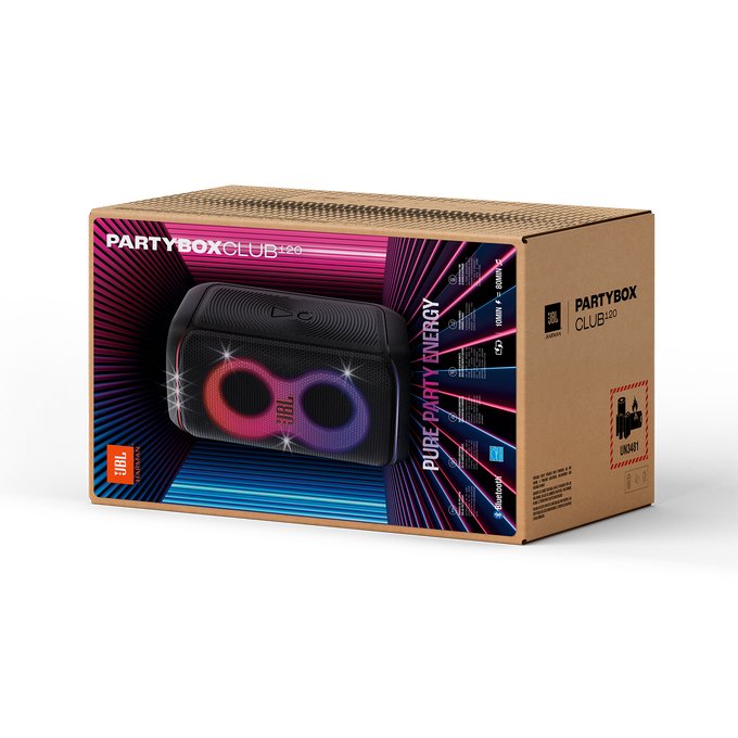 EAN 1200130009709 - JBL PartyBox Club 120 Altavoz para fiestas Negro 160 W imagen 11